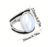 Galaxy Moonstone  Ring