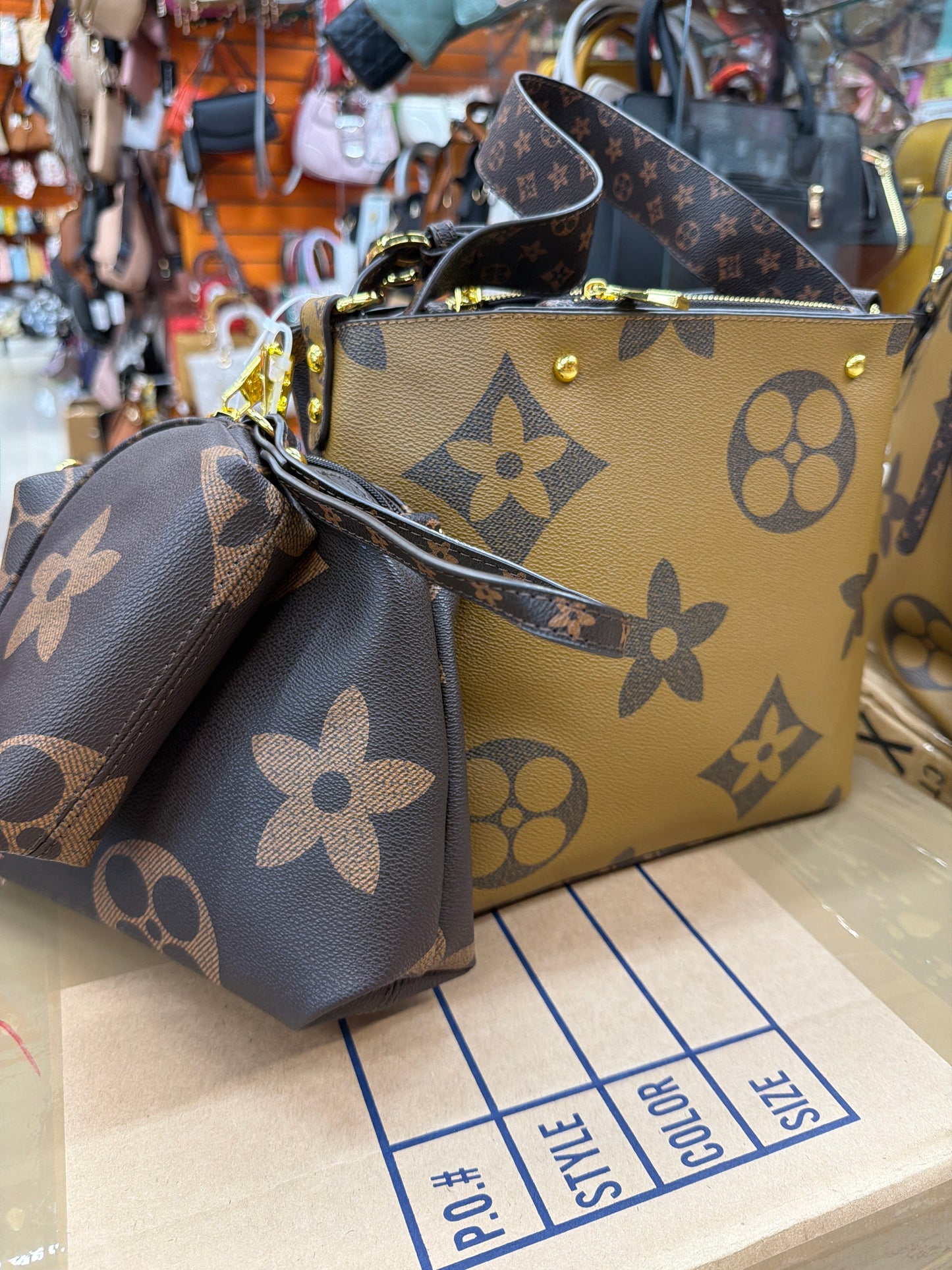 6860 three-piece handbag