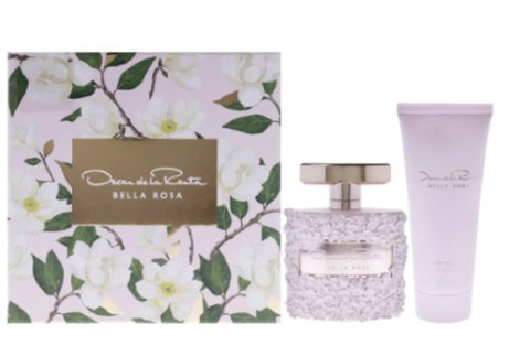 Oscar De La Renta Bella Rose 2 PC Set with Body Lotion