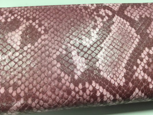 Snake print wallet