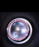 Car One-button Start Rhineston