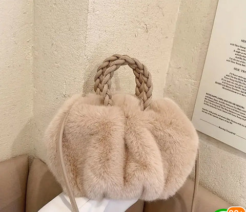 Winter Plush Handbag