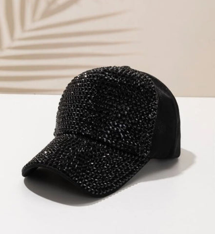 RHINESTONE BASEBALL CAP