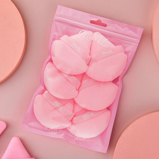 Miss Lil Powder Puff Set Beige and Black