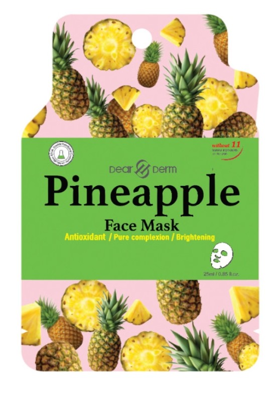 Dearderm Pineapple Mask Sheet