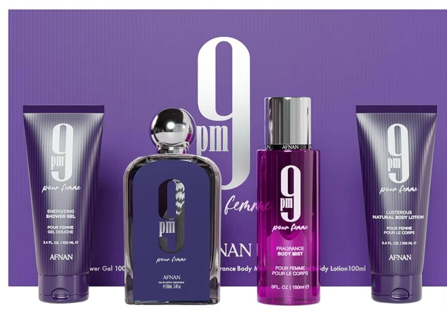 9pm pour femme 4 piece set
