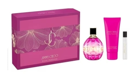 Jimmy Choo Rose Passion 3 piece set