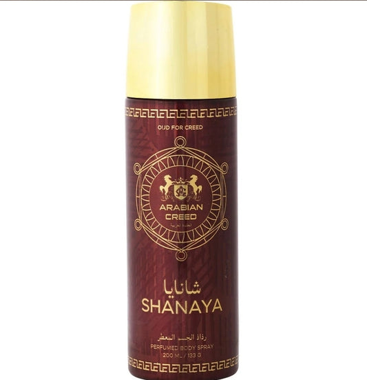 Arabian Creed Shanaya body spray