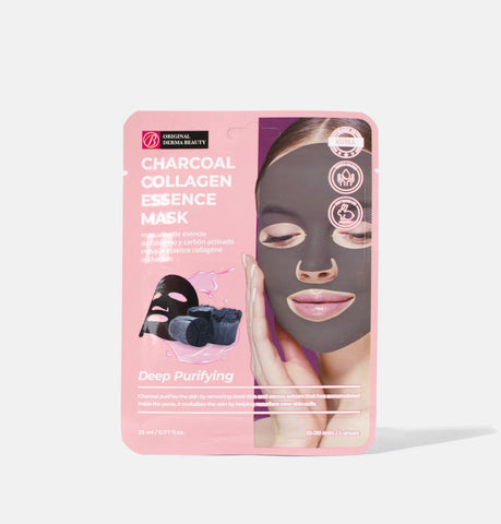 Original Derma Beauty | Charcoal Collagen Essence Mask