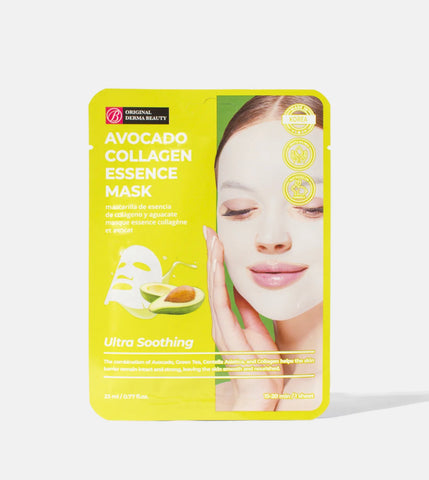 Original Derma Beauty | Avocado Collagen Essence Mask
